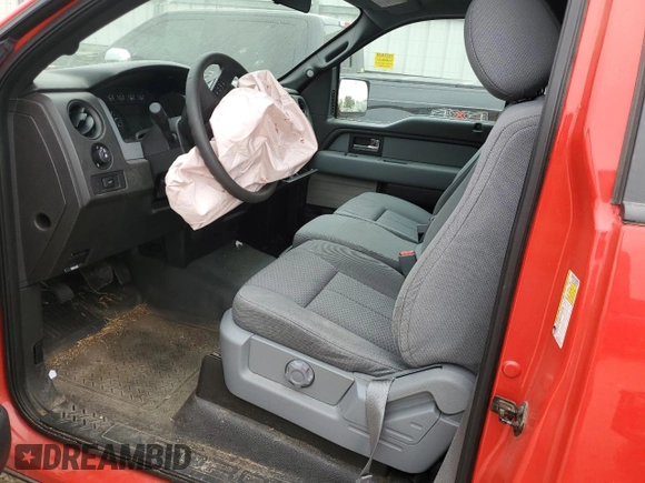 2013 Ford F-150 XL with VIN 1FTMF1CF4DKE96789, listed as a Copart auction lot 58470685 with Not provided miles and Salvage title. Bid and sale history available at DreamBid. Image 7.