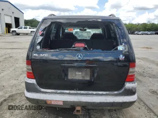 1998 Mercedes-Benz M-Class with VIN 4JGAB54E9WA045969, listed as a Copart auction lot 69773174 with 0 mi miles and Non Repairable. Bid and sale history available at carsss.com. Image 6.