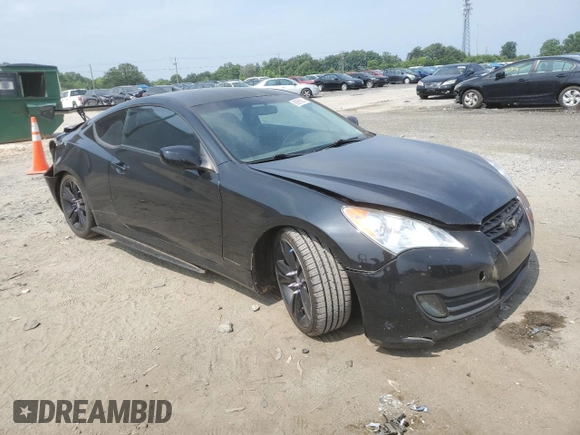 2011 Hyundai Genesis Coupe with VIN KMHHT6KD9BU045507, listed as a Copart auction lot 60969625 with 261,358 mi miles and Clean title. Bid and sale history available at DreamBid. Image 4.