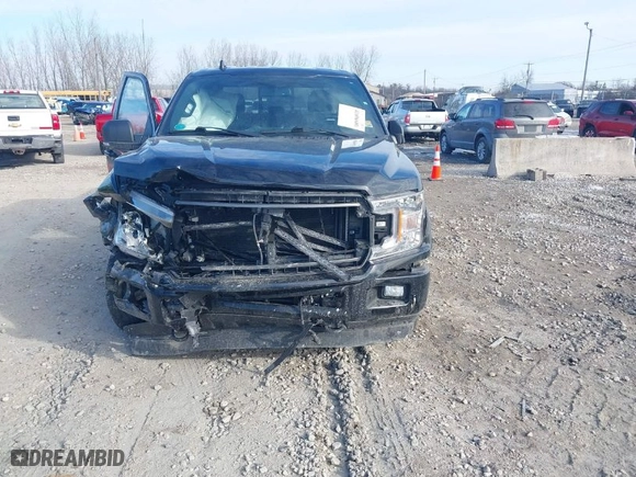 2018 Ford F-150 XL with VIN 1FTEW1EP5JFB66156, listed as a IAAI auction lot 41696600 with 103,901 mi miles. Bid and sale history available at carsss.com. Image 12.