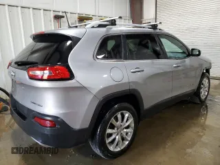 2016 Jeep Cherokee Limited with VIN 1C4PJMDSXGW277454, listed as a Copart auction lot 50881165 with 54,372 mi miles and Salvage Title. Bid and sale history available at carsss.com. Image 3.