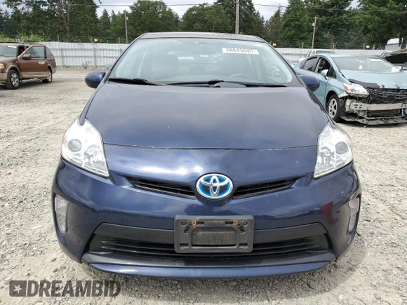 2012 Toyota Prius One z VIN JTDKN3DU8C1486760, wystawiony jako Copart lot #60643045 z przebiegiem 167 273 mil mil oraz Czysty tytuł • Clean title. Historia ofert i sprzedaży dostępna na DreamBid. Obrazek 5.