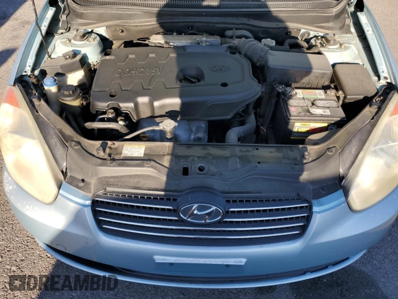 2008 Hyundai Accent GLS with VIN KMHCN46C68U190250, listed as a Copart auction lot 74148834 with 238,025 mi miles and Salvage Title. Bid and sale history available at carsss.com. Image 11.