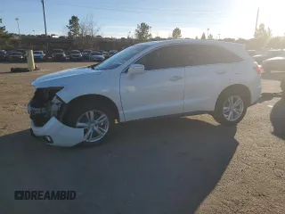2014 Acura RDX Technology z VIN 5J8TB3H55EL013777, wystawiony jako Copart lot #42087905 z przebiegiem Nie podano mil oraz Szkoda całkowita • Salvage title. Historia ofert i sprzedaży dostępna na DreamBid. Obrazek 1.