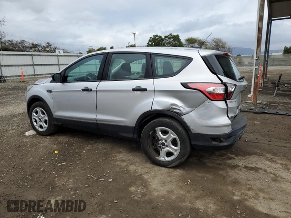 2018 Ford Escape S with VIN 1FMCU0F77JUC39556, listed as a Copart auction lot 46264845 with 50,932 mi miles and Salvage title. Bid and sale history available at DreamBid. Image 2.