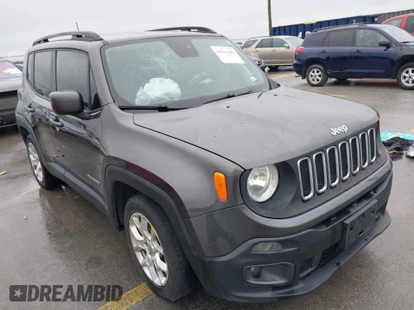 2018 Jeep Renegade Altitude with VIN ZACCJABB4JPH14059, listed as a IAAI auction lot 41561491 with 135,134 mi miles and . Bid and sale history available at DreamBid. Image 1.