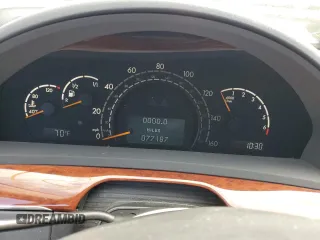 2006 Mercedes-Benz S 320/430/500 with VIN WDBNG70J96A473643, listed as a Copart auction lot 49744415 with 77,187 mi miles and Salvage Title. Bid and sale history available at DreamBid. Image 9.