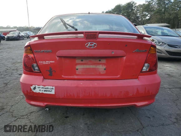 2005 Hyundai Accent GLS с VIN KMHCG35C45U359201, выставлен на аукционе Copart как лот 49072705 с пробегом 93 299 миль миль и На запчасти • Non repairable. История ставок и продаж доступна на DreamBid. Изображение 6.