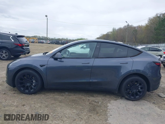 2023 Tesla Model Y Long Range with VIN 7SAYGDEE3PA177437, listed as a IAAI auction lot 41813483 with 17,093 mi miles. Bid and sale history available at carsss.com. Image 15.