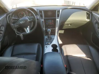 2021 Infiniti Q50 Luxe with VIN JN1EV7BP9MM702524, listed as a Copart auction lot 48579785 with 28,627 mi miles and Salvage title. Bid and sale history available at DreamBid. Image 8.