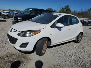 2012 Mazda 2 Sport with VIN JM1DE1KZ0C0144575, listed as a Copart auction lot 46155135 with 177,408 mi miles and Clean Title. Bid and sale history available at carsss.com. Image 1.