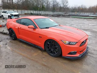 2016 Ford Mustang GT with VIN 1FA6P8CF1G5245008, listed as a IAAI auction lot 41105840 with 75,913 mi miles. Bid and sale history available at carsss.com. Image 1.