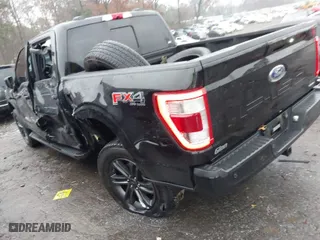 2021 Ford F-150 XL with VIN 1FTFW1E86MKD37358, listed as a IAAI auction lot 41060085 with 108,852 mi miles. Bid and sale history available at carsss.com. Image 3.
