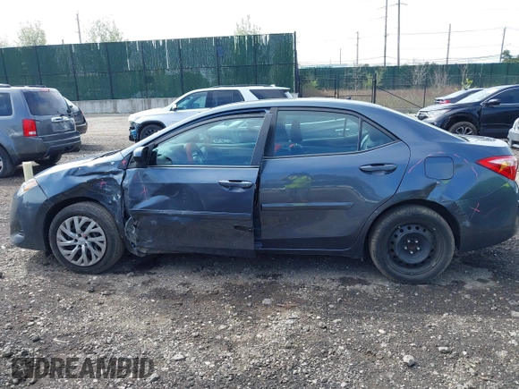 2019 Toyota Corolla L with VIN 2T1BURHEXKC161921, listed as a IAAI auction lot 42054835 with 41,172 mi miles. Bid and sale history available at carsss.com. Image 14.