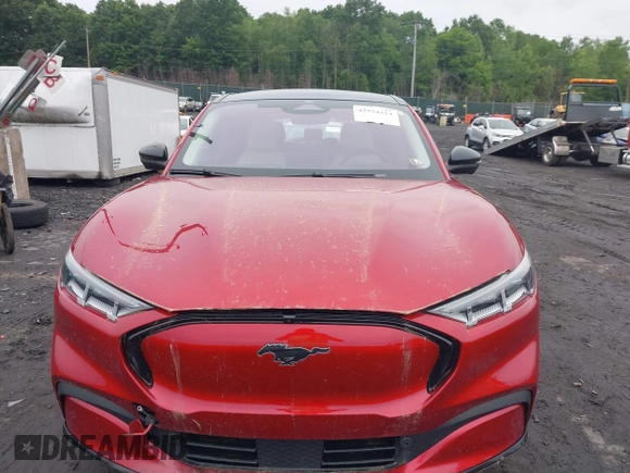 2022 Ford Mustang Mach-E Premium z VIN 3FMTK3SU8NMA03382, wystawiony jako IAAI lot #42534414 z przebiegiem 47 364 mil mil oraz . Historia ofert i sprzedaży dostępna na DreamBid. Obrazek 12.
