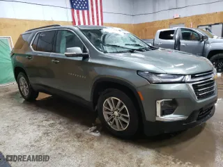 2022 Chevrolet Traverse LT Cloth with VIN 1GNEVGKWXNJ126196, listed as a Copart auction lot 42324735 with 58,415 mi miles and Clean Title. Bid and sale history available at carsss.com. Image 4.