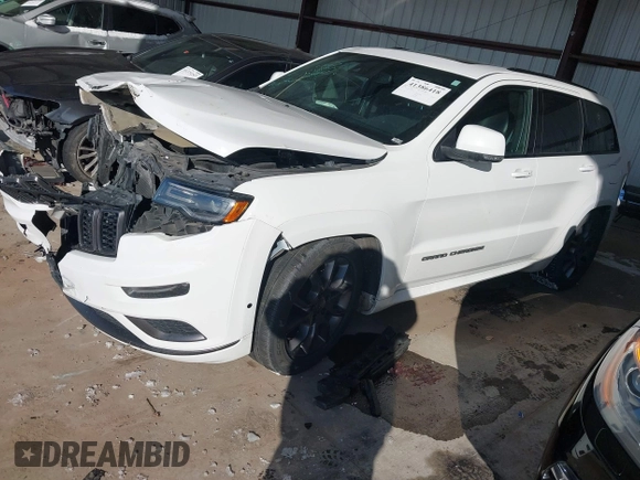 2020 Jeep Grand Cherokee Overland with VIN 1C4RJFCG4LC158425, listed as a IAAI auction lot 41386418 with 86,012 mi miles and . Bid and sale history available at DreamBid. Image 17.
