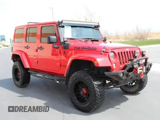 2015 Jeep Wrangler Unlimited Rubicon with VIN 1C4BJWFG7FL646463, listed as a Copart auction lot 53700245 with 97,412 mi miles and Salvage Title. Bid and sale history available at carsss.com. Image 1.