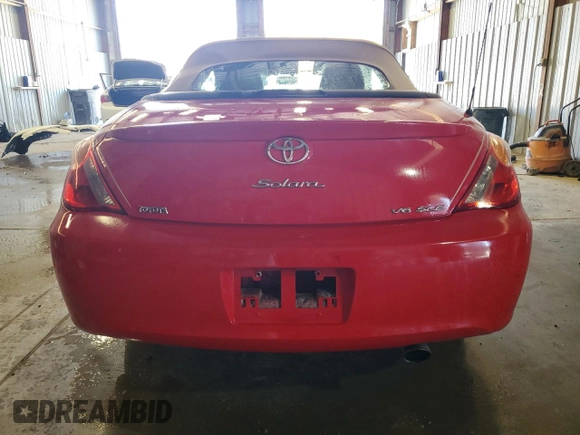 2006 Toyota Solara SE with VIN 4T1FA38P26U107008, listed as a Copart auction lot 54159645 with 176,571 mi miles and Salvage Title. Bid and sale history available at carsss.com. Image 6.