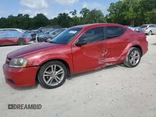 2014 Dodge Avenger SE z VIN 1C3CDZAB1EN161963, wystawiony jako Copart lot #52287395 z przebiegiem 208 322 mil mil oraz Szkoda całkowita • Salvage title. Historia ofert i sprzedaży dostępna na DreamBid. Obrazek 1.