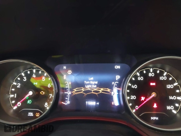 2020 Jeep Compass Trailhawk with VIN 3C4NJDDB7LT203447, listed as a IAAI auction lot 42637452 with 113,896 mi miles and . Bid and sale history available at DreamBid. Image 7.