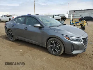 2024 Nissan Sentra SV with VIN 3N1AB8CV7RY270837, listed as a Copart auction lot 51293725 with 18,937 mi miles and Salvage Title. Bid and sale history available at DreamBid. Image 4.
