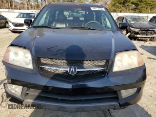 2002 Acura MDX with VIN 2HNYD18292H528292, listed as a Copart auction lot 48873355 with 150,057 mi miles and Salvage Title. Bid and sale history available at carsss.com. Image 5.