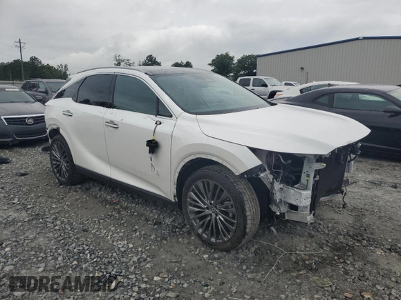 2024 Lexus RX 350 z VIN 2T2BAMBA7RC035152, wystawiony jako Copart lot #59487465 z przebiegiem 16 195 mil mil oraz Szkoda całkowita • Salvage title. Historia ofert i sprzedaży dostępna na DreamBid. Obrazek 4.