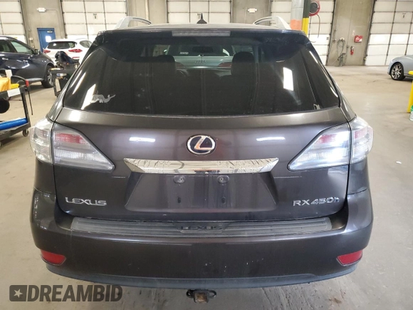 2010 Lexus RX 450h with VIN JTJBC1BA6A2412549, listed as a Copart auction lot 53206825 with 242,407 mi miles and Clean title. Bid and sale history available at DreamBid. Image 6.