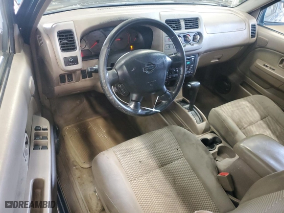 2001 Nissan Frontier 2WD XE with VIN 1N6ED27T01C384395, listed as a Copart auction lot 52148675 with 224,330 mi miles and Clean Title. Bid and sale history available at carsss.com. Image 8.
