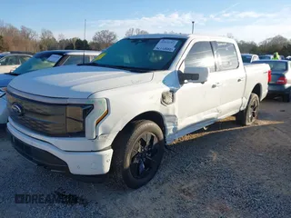 2022 Ford F-150 Lightning Pro with VIN 1FTVW1EV4NWG04301, listed as a IAAI auction lot 41821787 with 38,417 mi miles and . Bid and sale history available at DreamBid. Image 2.