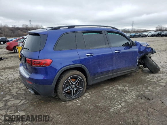 2020 Mercedes-Benz GLB 250 z VIN W1N4M4GB7LW024486, wystawiony jako Copart lot #47861595 z przebiegiem Nie podano mil oraz Tytuł czysty. Historia ofert i sprzedaży dostępna na DreamBid. Obrazek 3.
