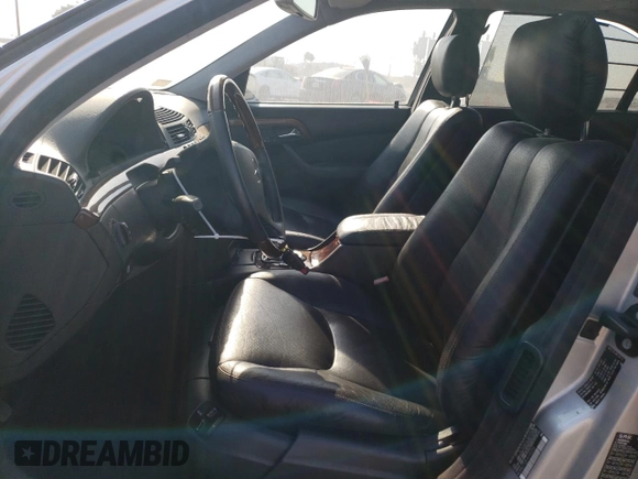 2001 Mercedes-Benz S-Class with VIN WDBNG75J81A143204, listed as a Copart auction lot 74850024 with 122,214 mi miles and Clean Title. Bid and sale history available at carsss.com. Image 7.