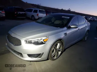 2016 Kia Cadenza Premium with VIN KNALN4D7XG5212654, listed as a Copart auction lot 75667623 with 0 mi miles and Salvage Title. Bid and sale history available at carsss.com. Image 1.