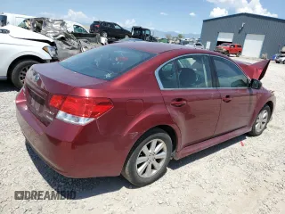 2012 Subaru Legacy Premium with VIN 4S3BMBC61C3043242, listed as a Copart auction lot 62866635 with 114,077 mi miles and Salvage title. Bid and sale history available at DreamBid. Image 3.