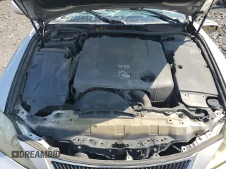 2008 Lexus IS 250 with VIN JTHCK262782020160, listed as a Copart auction lot 65036405 with 218,099 mi miles and Clean title. Bid and sale history available at DreamBid. Image 11.