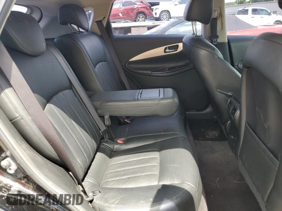2017 Infiniti QX50 with VIN JN1BJ0RP8HM384476, listed as a Copart auction lot 60122425 with 117,307 mi miles and Clean title. Bid and sale history available at DreamBid. Image 11.