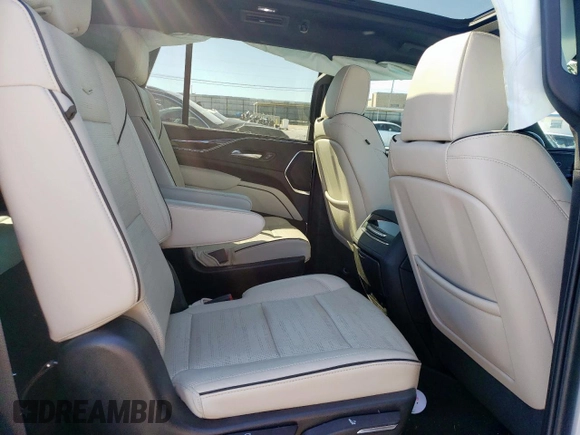 2023 Cadillac Escalade 4WD Sport with VIN 1GYS4FKL9PR531625, listed as a Copart auction lot 50105865 with 25,110 mi miles and Salvage title. Bid and sale history available at DreamBid. Image 11.