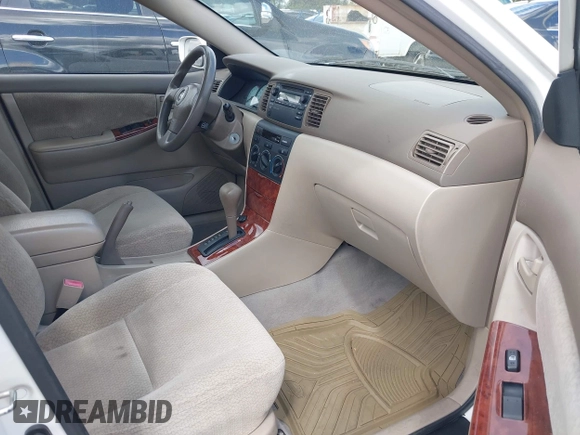 2003 Toyota Corolla CE with VIN 2T1BR32E03C020512, listed as a IAAI auction lot 42066967 with 206,146 mi miles and . Bid and sale history available at DreamBid. Image 5.