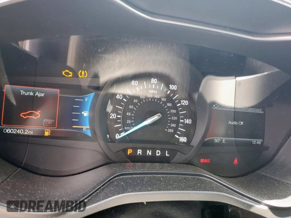 2020 Ford Fusion SEL z VIN 3FA6P0CD5LR168103, wystawiony jako Copart lot #62559935 z przebiegiem 60 240 mil mil oraz Szkoda całkowita • Salvage title. Historia ofert i sprzedaży dostępna na DreamBid. Obrazek 9.