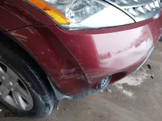 2006 Nissan Murano SL with VIN JN8AZ08W96W522400, listed as a IAAI auction lot 41510017 with 123,933 mi miles. Bid and sale history available at carsss.com. Image 6.