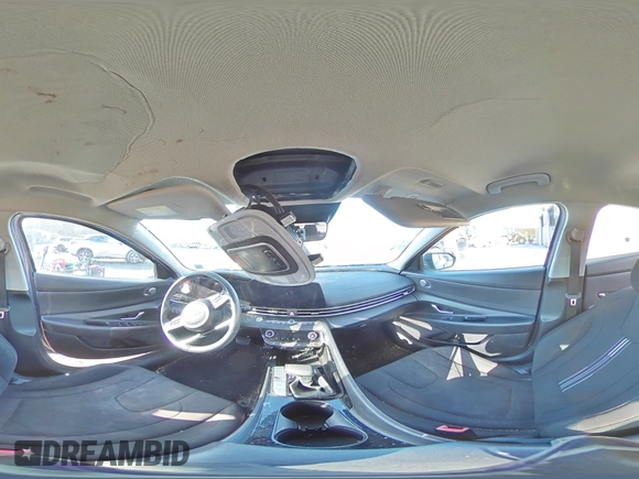 2023 Hyundai Elantra SEL z VIN KMHLS4AGXPU565428, wystawiony jako Copart lot #50347355 z przebiegiem Nie podano mil oraz Szkoda całkowita • Salvage title. Historia ofert i sprzedaży dostępna na DreamBid. Obrazek 12.