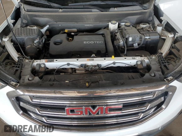 2020 GMC Terrain SLT with VIN 3GKALVEV5LL131921, listed as a Copart auction lot 52604825 with 123,300 mi miles and Salvage Title. Bid and sale history available at carsss.com. Image 11.