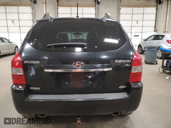2009 Hyundai Tucson SE with VIN KM8JN72DX9U936319, listed as a Copart auction lot 78304634 with 197,802 mi miles and Clean Title. Bid and sale history available at carsss.com. Image 6.