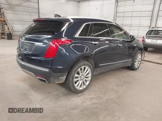 2017 Cadillac XT5 Platinum AWD with VIN 1GYKNFRS8HZ154135, listed as a IAAI auction lot 42031624 with 45,831 mi miles and . Bid and sale history available at DreamBid. Image 4.