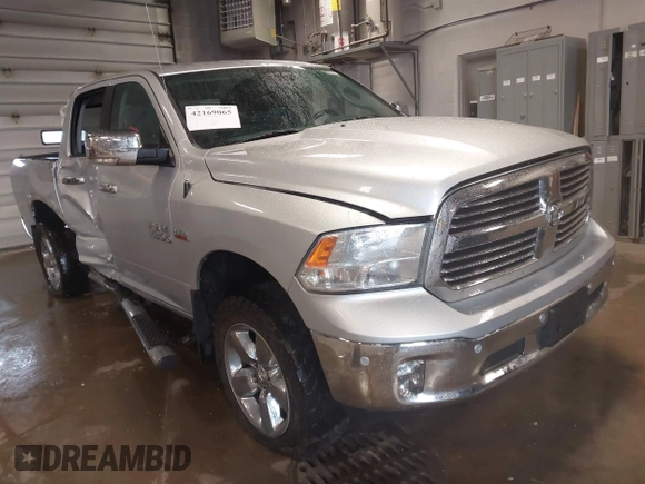 2015 Ram 1500 Big Horn with VIN 1C6RR7LTXFS611542, listed as a IAAI auction lot 42169065 with Not provided miles and . Bid and sale history available at DreamBid. Image 1.