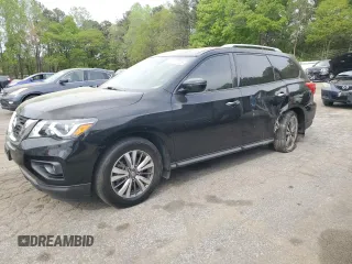 2018 Nissan Pathfinder S with VIN 5N1DR2MN2JC650968, listed as a Copart auction lot 51741025 with 120,319 mi miles and Salvage title. Bid and sale history available at DreamBid. Image 1.