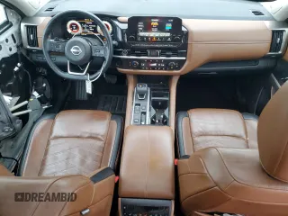 2022 Nissan Pathfinder Platinum z VIN 5N1DR3DH8NC206161, wystawiony jako Copart lot #53749485 z przebiegiem 54 429 mil mil oraz Szkoda całkowita • Salvage title. Historia ofert i sprzedaży dostępna na DreamBid. Obrazek 8.