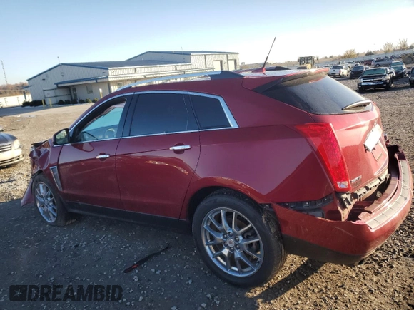 2013 Cadillac SRX Performance Collection with VIN 3GYFNDE30DS552404, listed as a Copart auction lot 82420234 with 77,165 mi miles and Salvage Title. Bid and sale history available at carsss.com. Image 2.