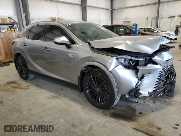 2024 Lexus RX with VIN 2T2BAMBA1RC042761, listed as a Copart auction lot 53048535 with 6,936 mi miles and Salvage Title. Bid and sale history available at carsss.com. Image 4.